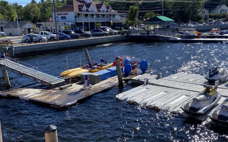 Photo of Naples, Maine, from the water