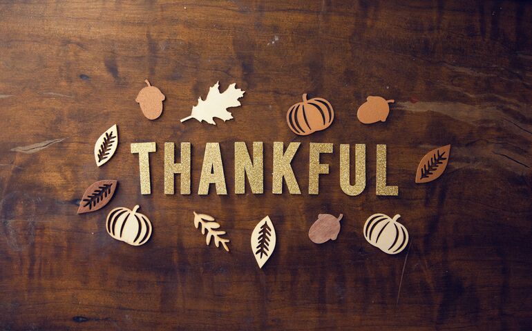 Clip art of Thankful and autumnal images 
