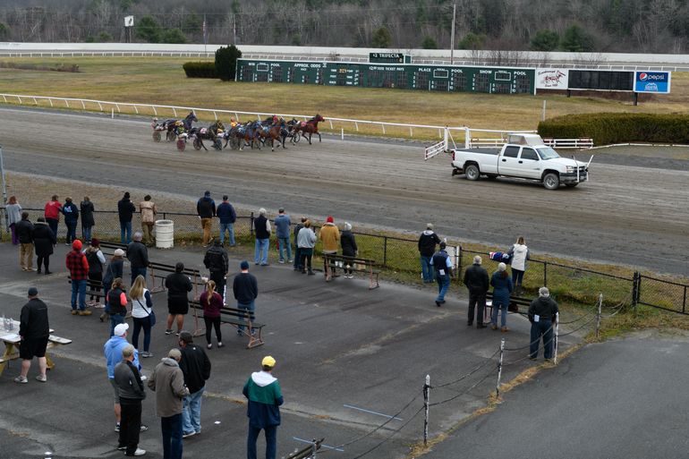 View from above at Scarborough Downs