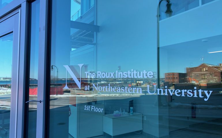 Roux Institute office exterior 