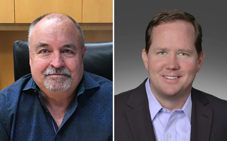 Side-by-side portrait photos 