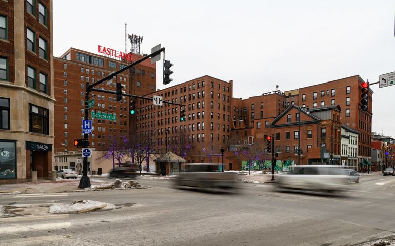 photo of Congress Square Park intersection