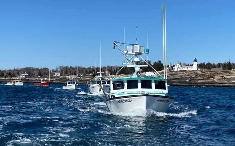 boats steaming