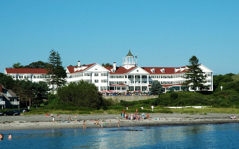 hotel and beach