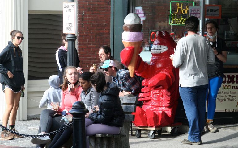 people with ice cream