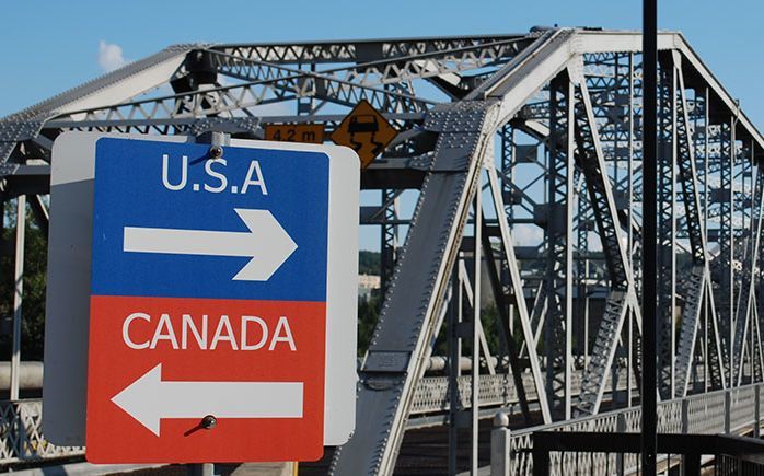 bridge and sign