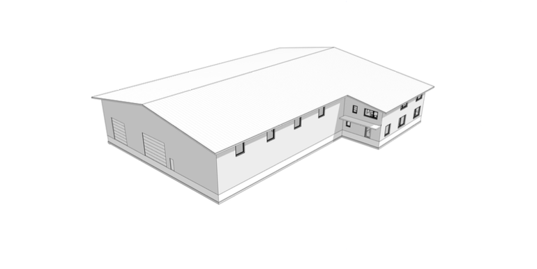 rendering of building