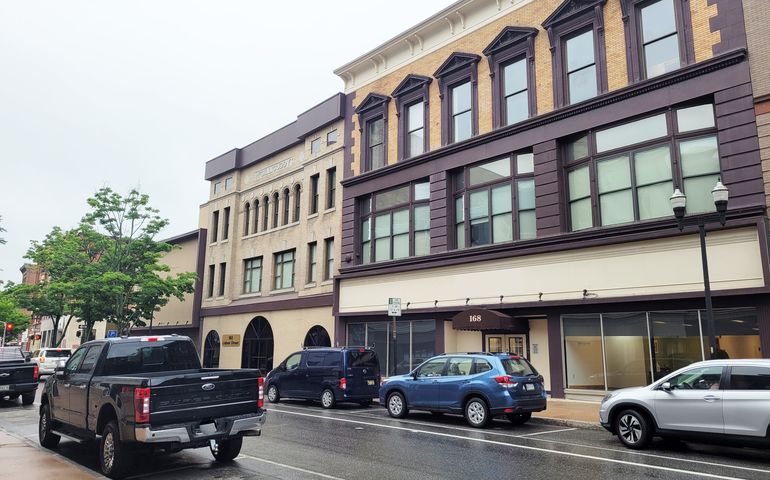 buildings and street