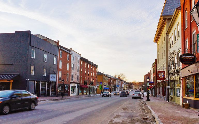 street with buildings