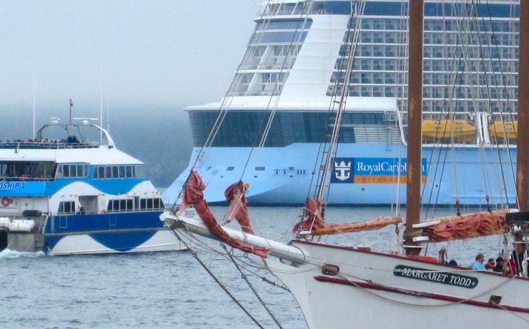 ship and boats