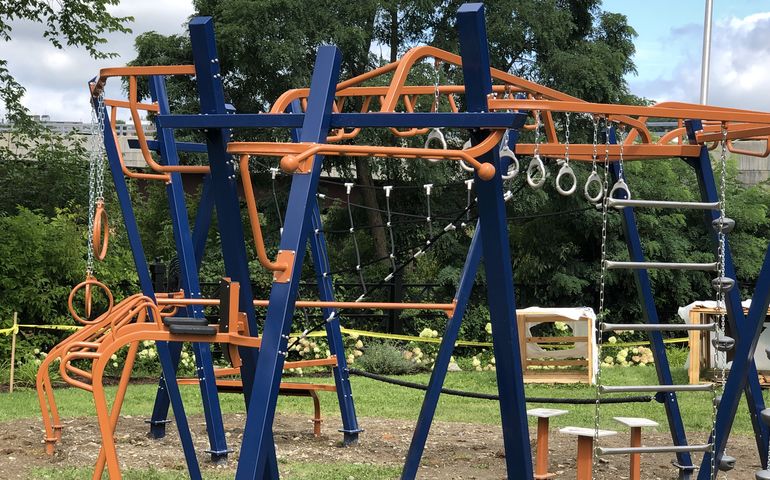 Free outdoor online gym near me