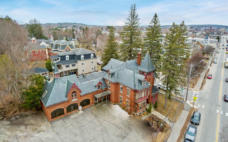 aerial of building