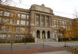 big brick building