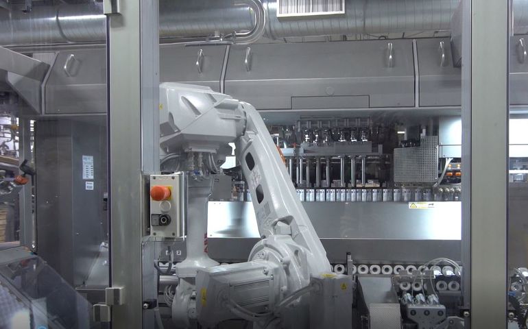 robot at factory