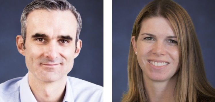 2 portraits (headshots) side by side 