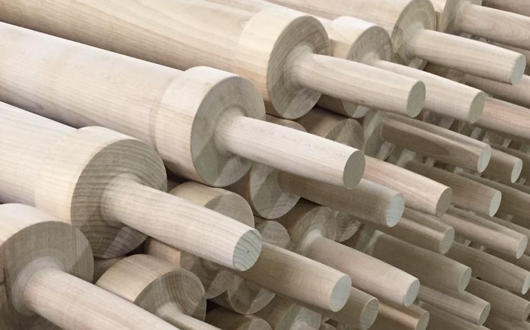 Rolling pins made from wood