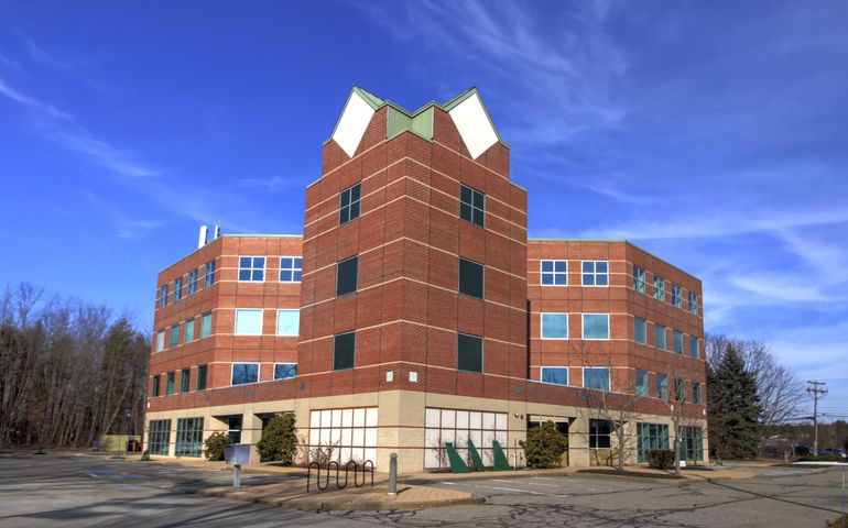 brick building
