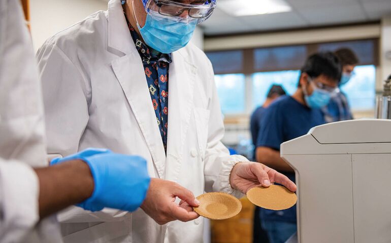 people in lab