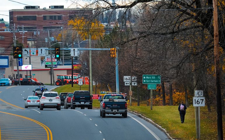 cars and road