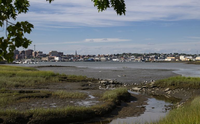 Casco Bay from South Portland 