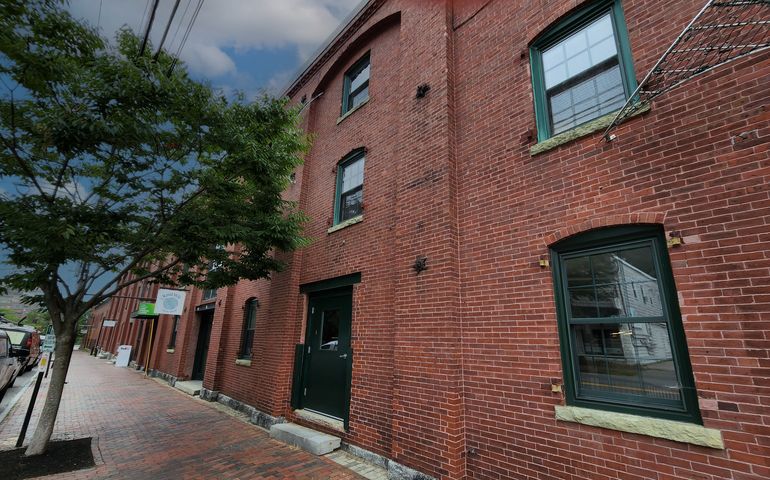 Brick building exterior 