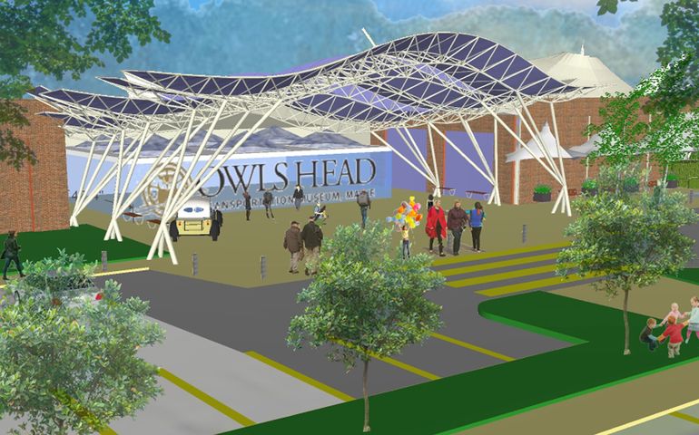 rendering of pavilion