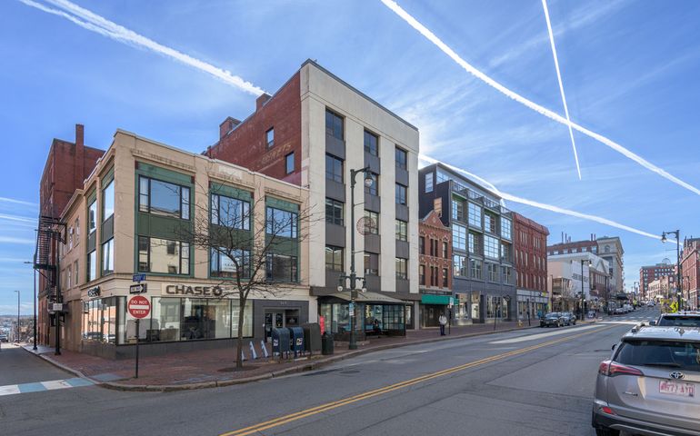 buildings and street