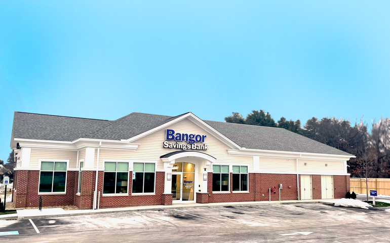 Exterior Bangor Savings Bank Building 