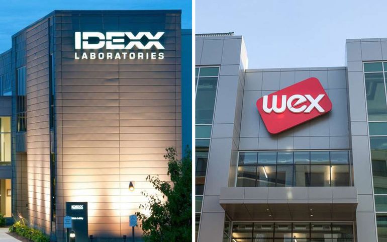 Side by side building exteriors 