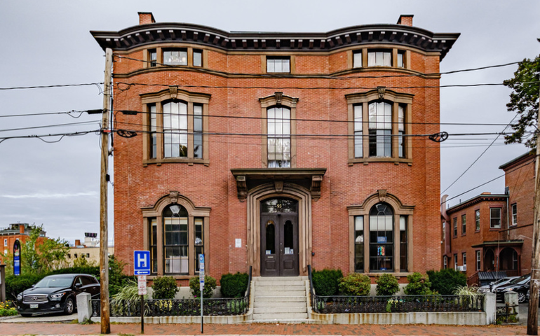 old brick building