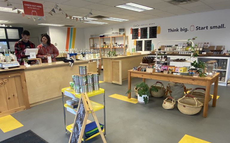 Store interior 