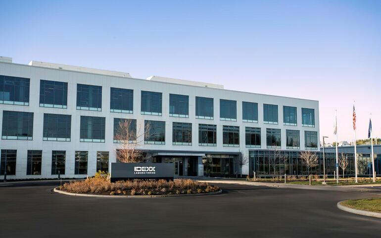 IDEXX headquarters building exterior 