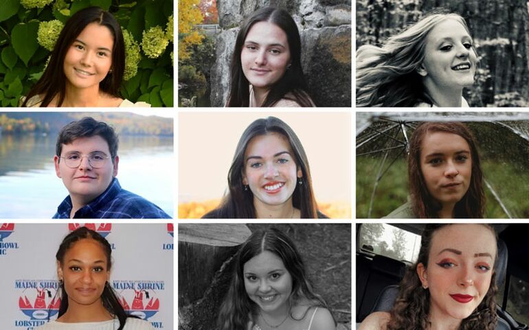 Nine portraits 