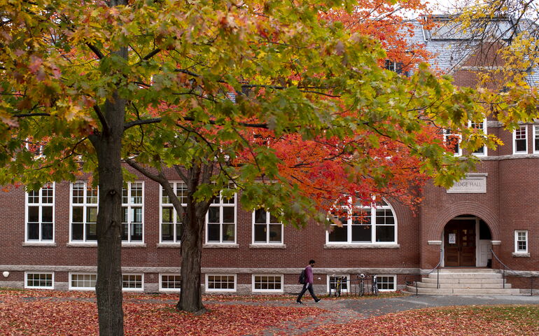 Campus in autumn