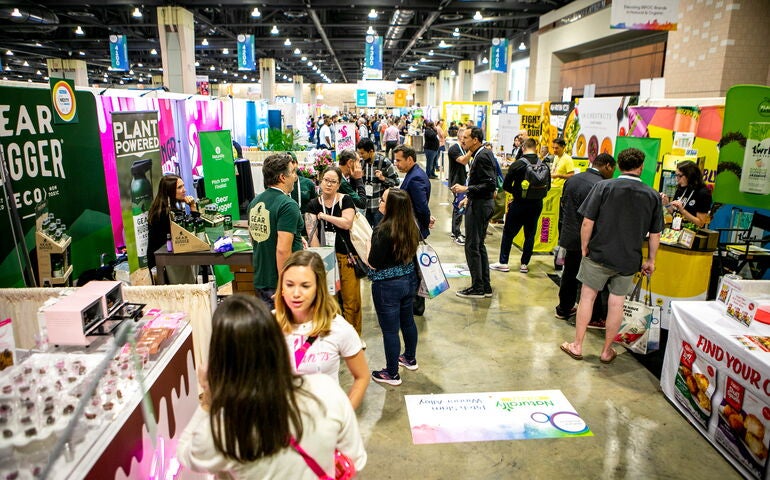 Trade show floor 