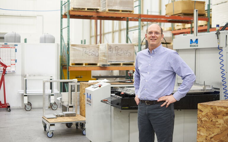 Man in factory 