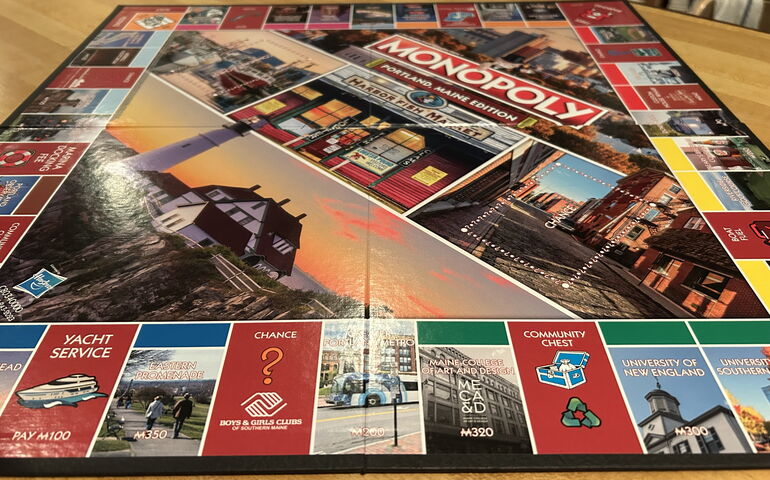 Monopoly game board 