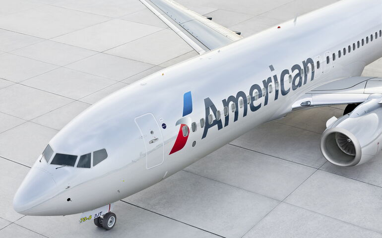 Airplane on the tarmac