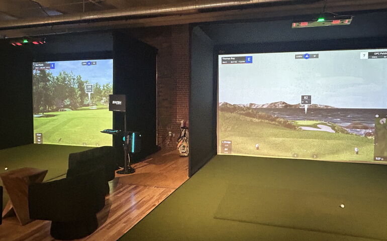 Indoor golf