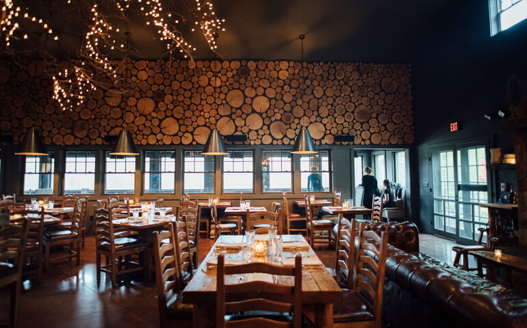 Restaurant interior 