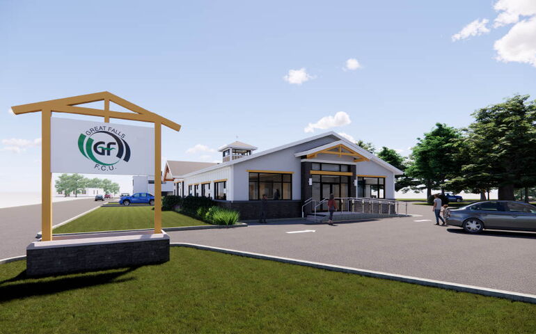 Great Falls Federal Credit Union plans to build a bigger branch in Great Falls Federal Credit Union plans to build a bigger branch in