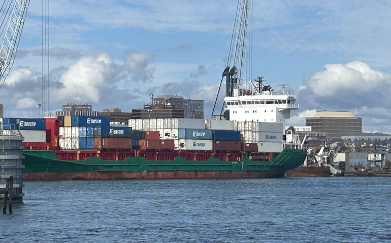 International Marine Terminal in Portland.