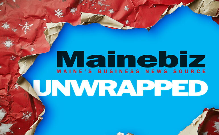 Mainebiz Unwrapped illustration