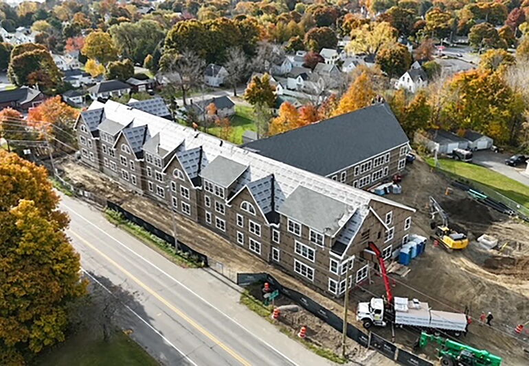 Rockland apartment building