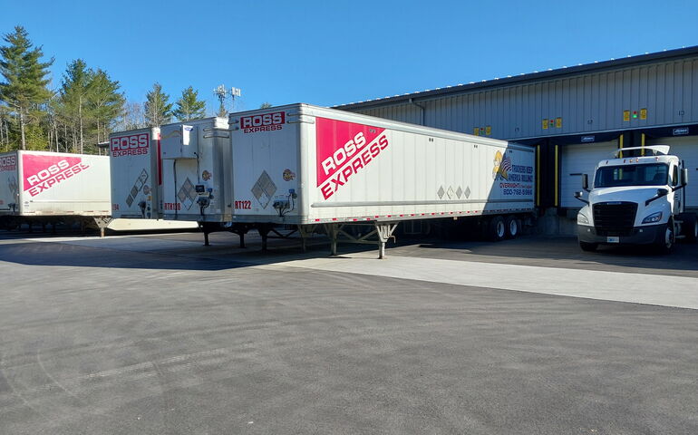 Ross Express new facility in Brewer 