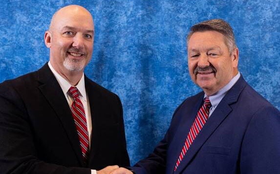Anthony Cataldi and Blaine A. Boudreau of Partners Bank 