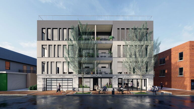 proposed condo building