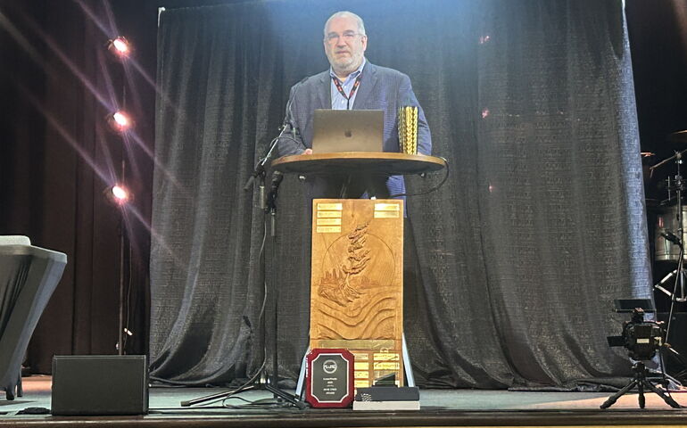 Mike Roughton of the Maine Association of Manufacturers 