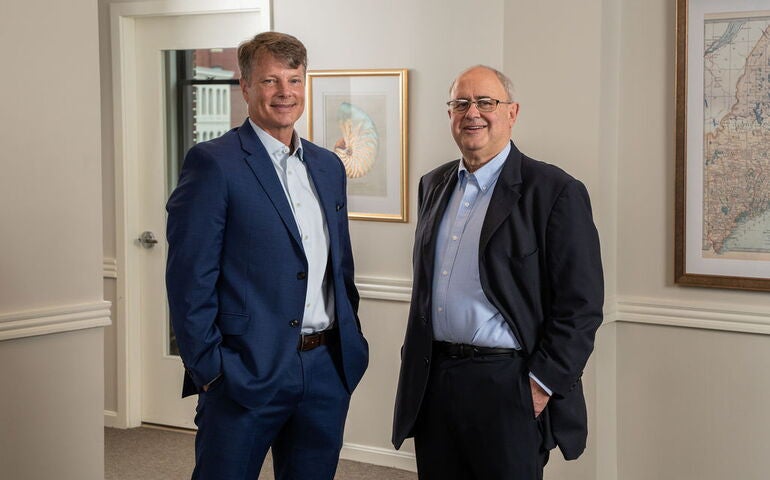 Mark Doehla and Stephen Poulos of Great Diamond Partners 