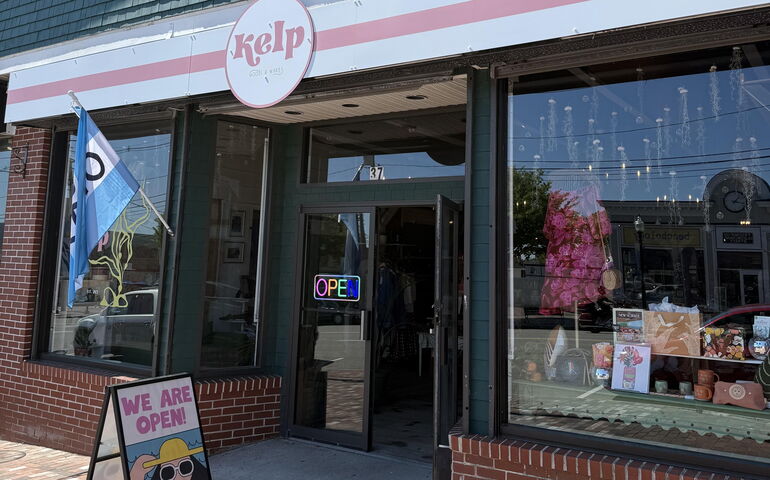 Kelp storefront in Old Orchard Beach 
